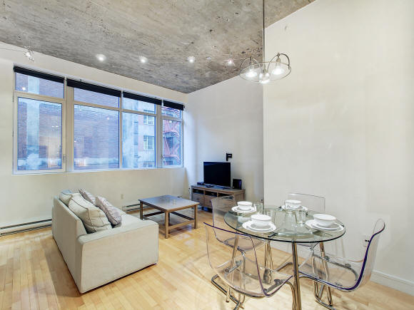 Loft for sale at 1449 St Alexandre near McGill University and the place des arts