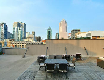 Roof Terrace Lofts St James 1449 St Alexandre Montreal