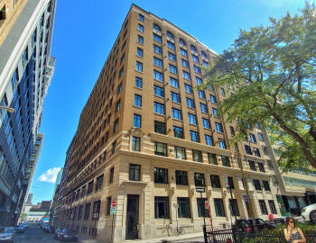 The Lofts St James building from Mayor Street St Alexandre